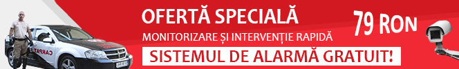 Oferta Monitorizare cu Sistem de Alarma Gratuit de la Firma de Paza Carpat Guard